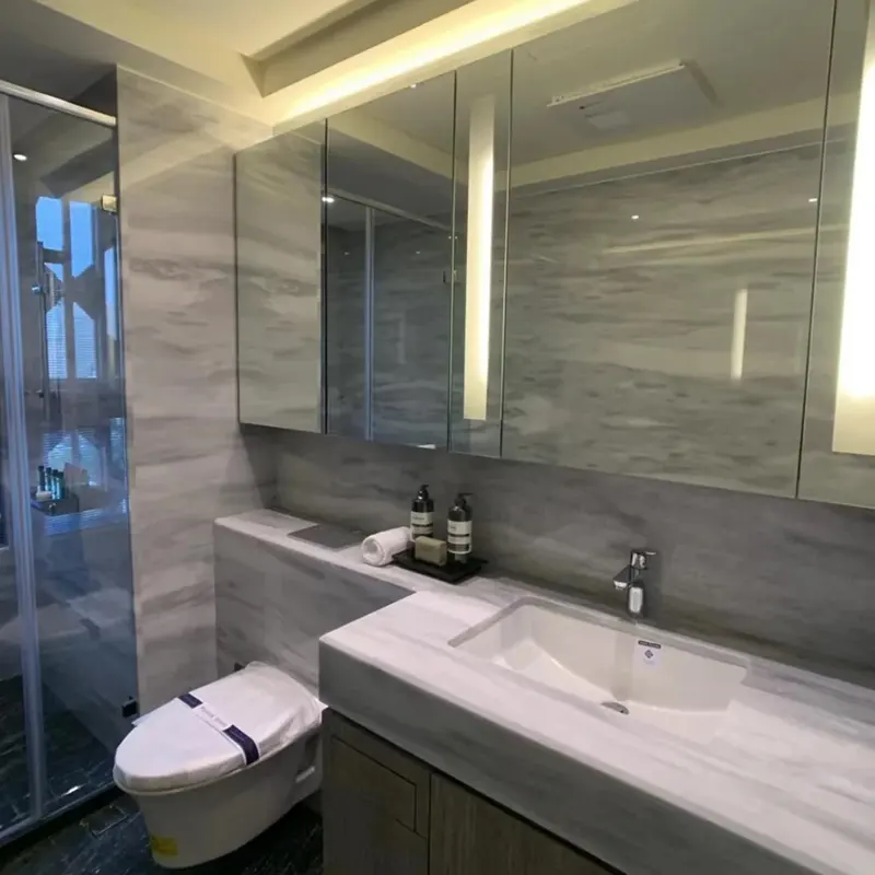 هل ستسعدني البلاطة الرخامية لغرور الحمام كل صباح؟