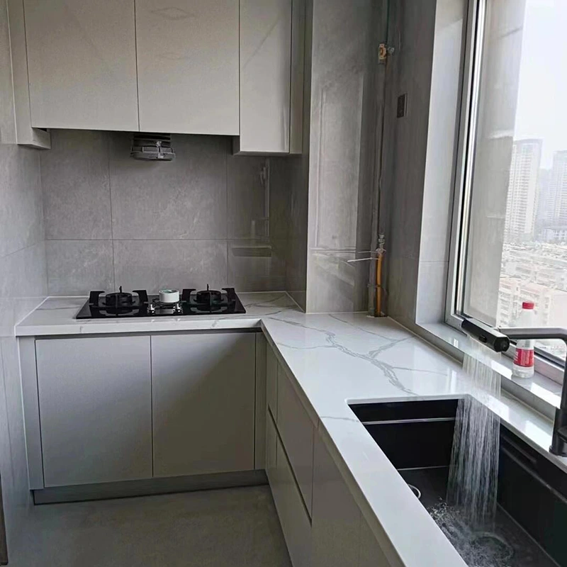 Calacatta White Quartz كونترتوب