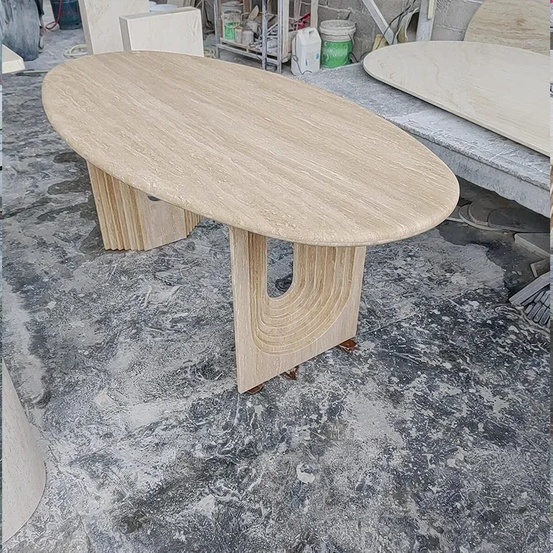 Beige Travertine Tables