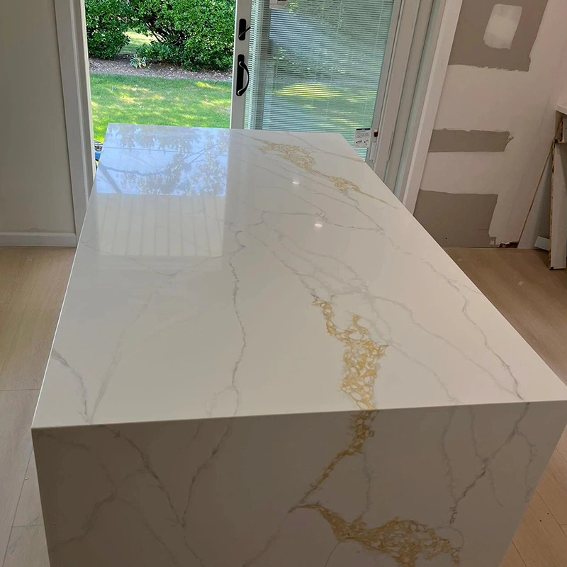 Calacatta Gold Quartz Countertop