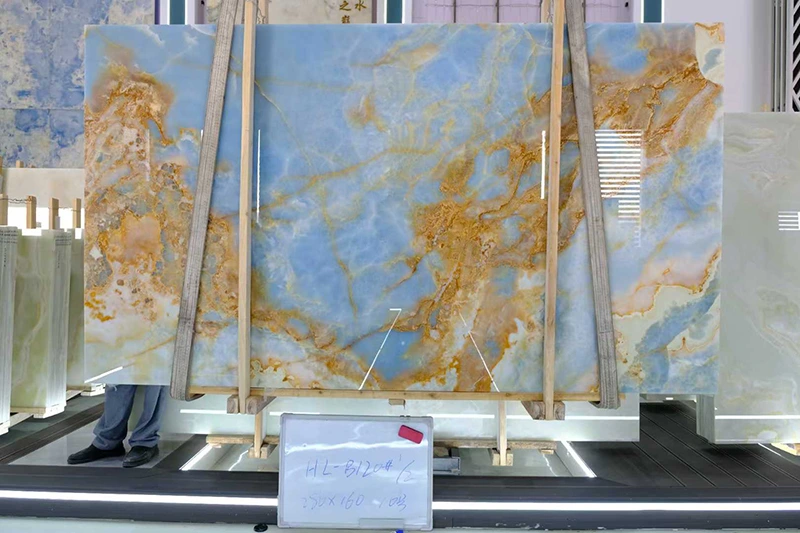 Blue Onyx Slabs