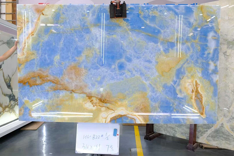 Blue Onyx Slabs