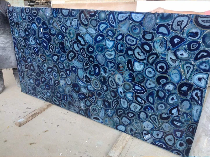Blue Agate Slabs