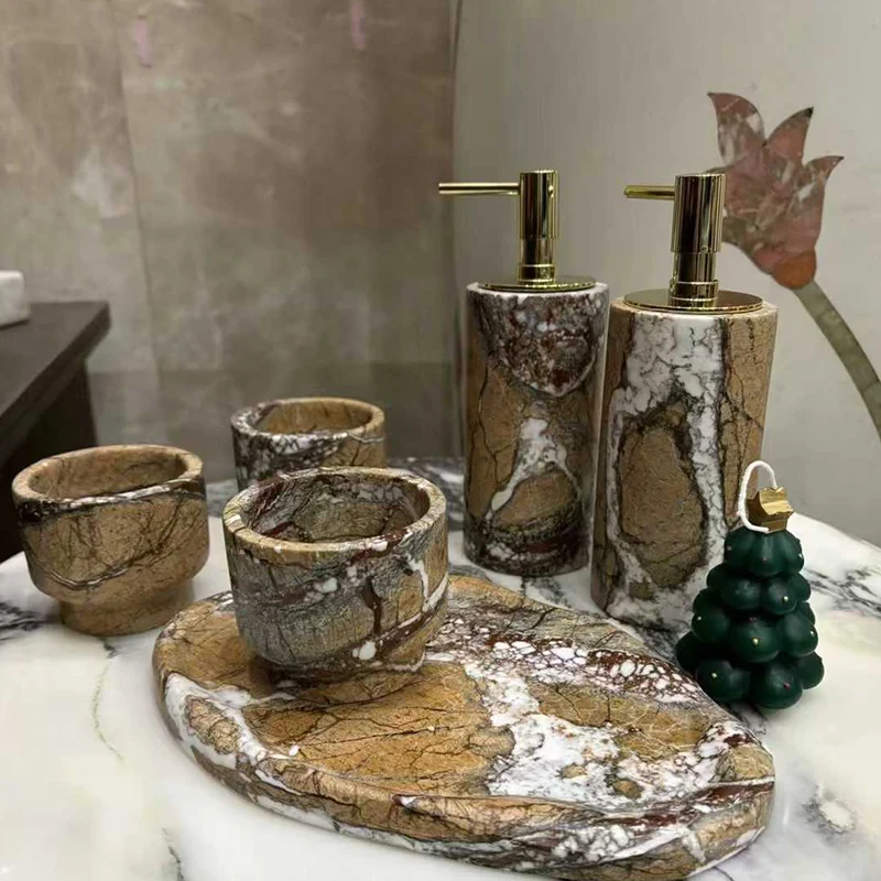 غابة مطيرة بنية رخام